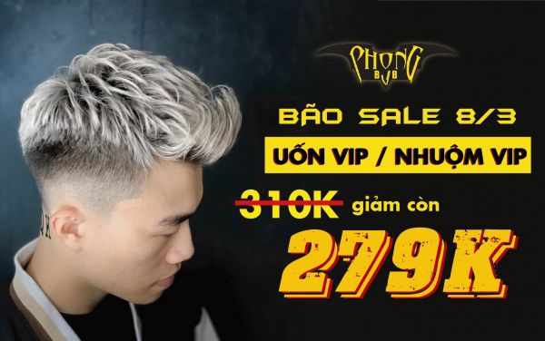 Phong BvB sale 8/3 cực đã - Uốn/ Nhuộm Vip còn 279k