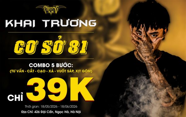 Phong BvB 426 Đội Cấn - KHAI TRƯƠNG CẮT TÓC CHỈ 39K!!!