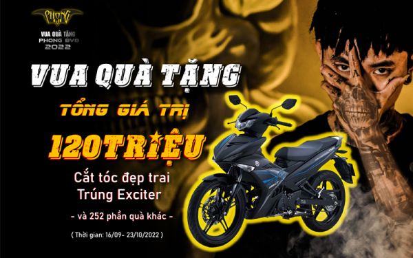 VUA QUÀ TẶNG PHONG BVB - CẮT TÓC ĐẸP TRAI, RINH EXCITER