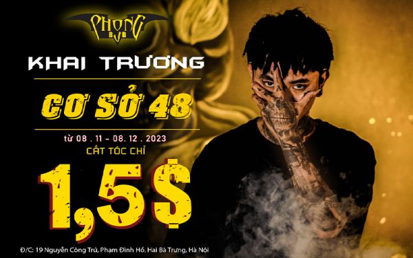 Sốc! Cắt tóc 1,5 đô tại cơ sở 19 Nguyễn Công Trứ nhân dịp khai trương