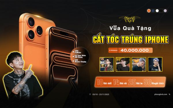 Sở hữu ngay iPhone 17 Pro Max màu Cam Vũ Trụ siêu hot – chỉ với 310K tại Phong BvB!