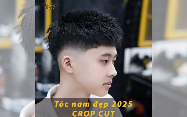 Tóc Nam Đẹp - Crop Cut: Top Mẫu Tóc Đẹp, Hiện Đại Nhất 2025