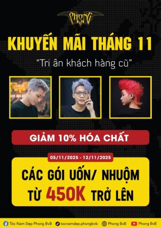 ƯU ĐÃI DUY NHẤT 8 NGÀY: GIẢM 10% UỐN NHUỘM + CƠ HỘI SỞ HỮU iPHONE 17 PRO MAX 40 TRIỆU!