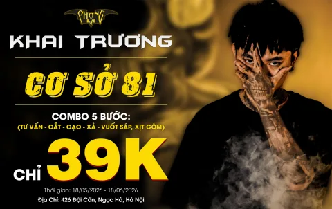 Phong BvB 426 Đội Cấn - KHAI TRƯƠNG CẮT TÓC CHỈ 39K!!!