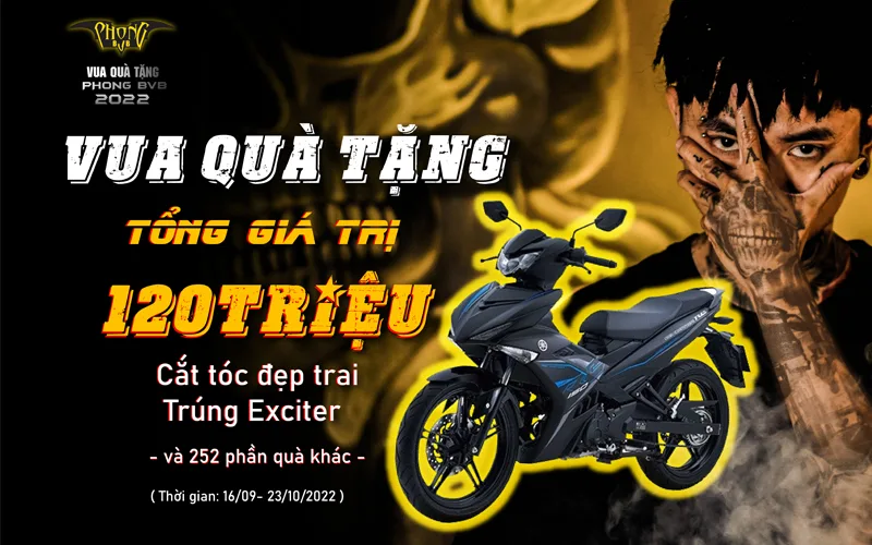 VUA QUÀ TẶNG PHONG BVB - CẮT TÓC ĐẸP TRAI, RINH EXCITER