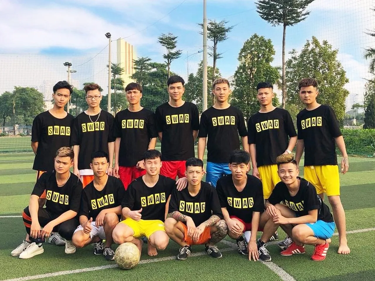 Hoạt đông Đá bóng giải trí dành cho học viên