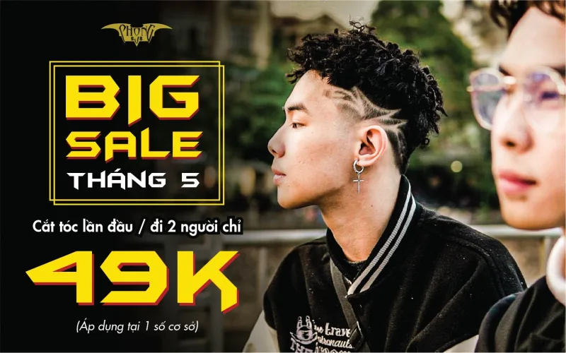 Chào hè! Phong BVB big sale cắt tóc chỉ 49k