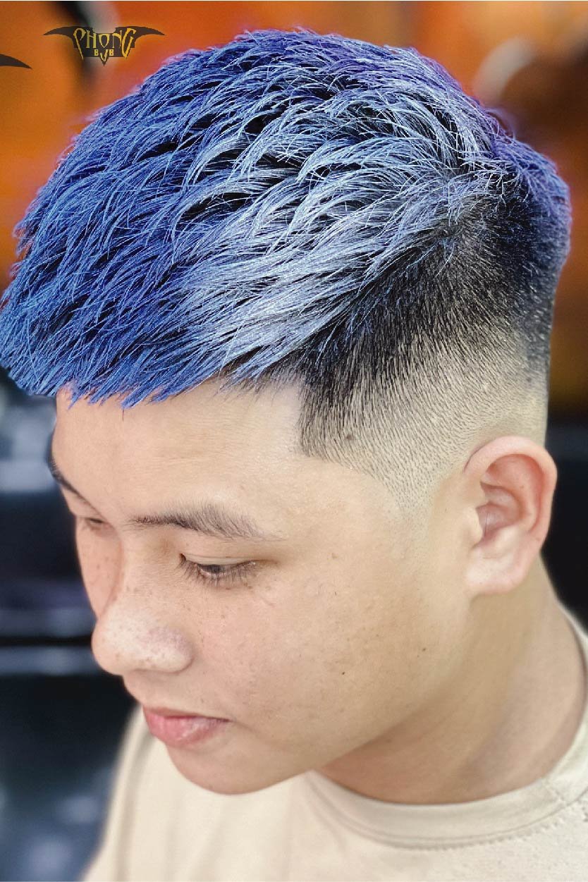 Chia sẻ hơn 53 về nhuộm tóc nam xanh rêu - cdgdbentre.edu.vn