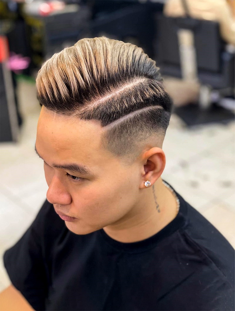 Kiểu tóc Tattoo Hair kết hợp cùng Undercut