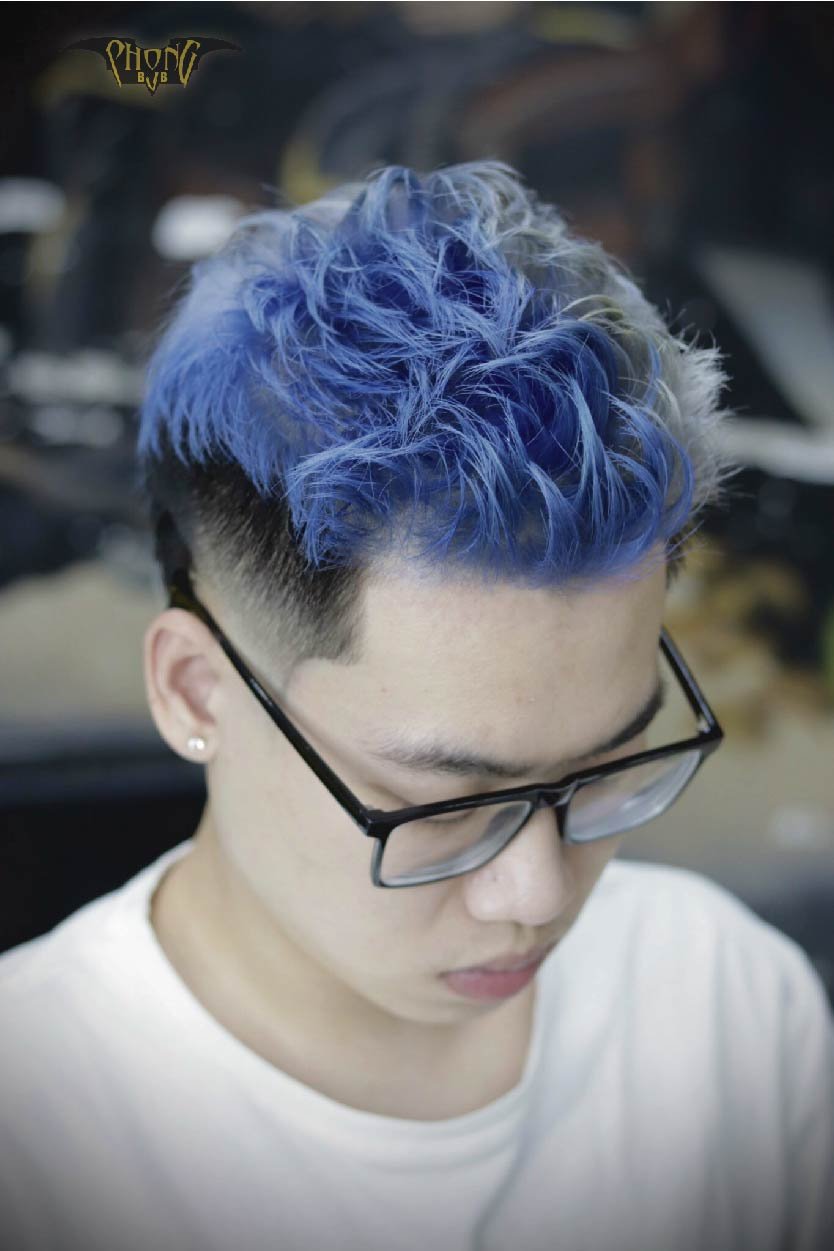 Chơi' màu nhuộm tóc xanh khó nhằn nhưng các nam Idols này vẫn 'đốn tim'  fans vì quá đẹp - Phong cách sao - Việt Giải Trí